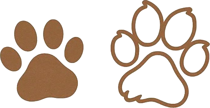 Little Paws By Miles paw print logo